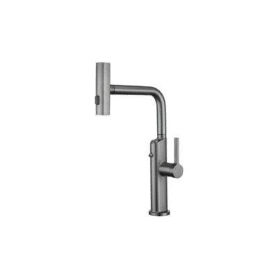 SMWF203BGM 3 Function Pull Out Rainfall Spray Head Sink Mixer