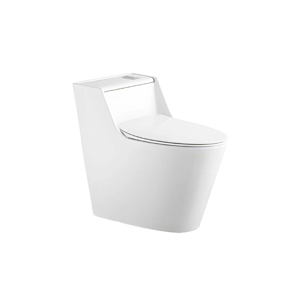 CRUISE S13006 Rimless One Piece Tornado Flush Water Closet