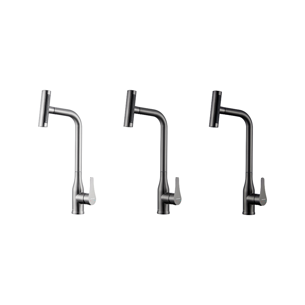 SPSM191 Pull Out Rainfall Spray Head Sensor Sink Mixer