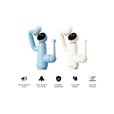 EVA EPM075 4 Modes Basin Mixer with Robotic Spout